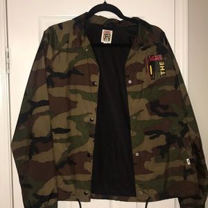 Vans camouflage jacket.